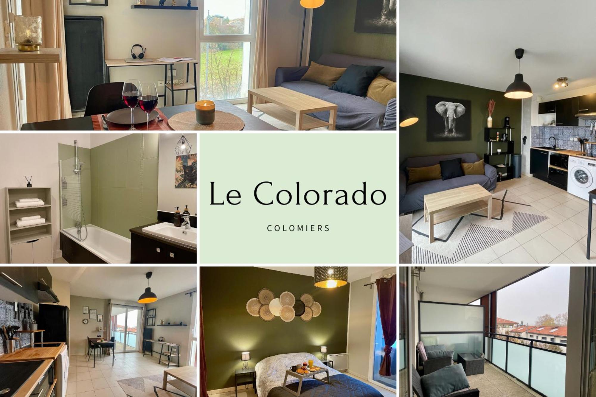 Le Colorado - Appartement Proche Airbus コロミエ エクステリア 写真